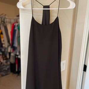 Black swing dress